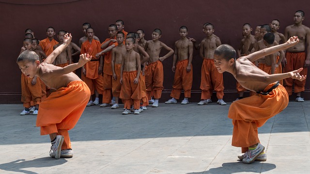 kung fu cvičení