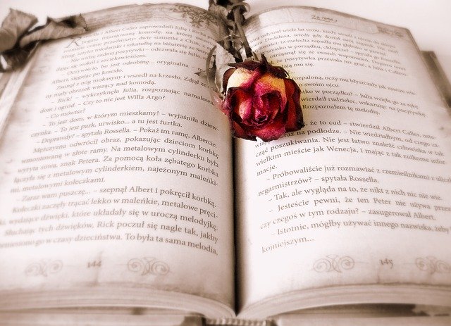 Kniha a růže